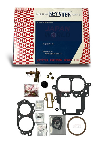 Kit Reparacion Carburador Para Toyota Cresida 2.0 Motor 21r