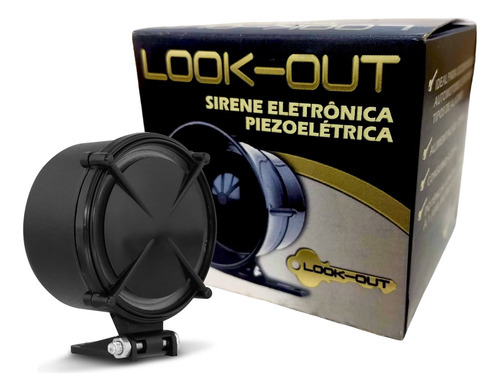 Sirene Look-out 12v Para Alarme E Resgate