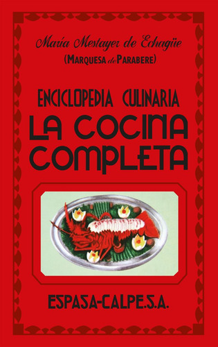 Cocina Completa - Marquesa De Parabere