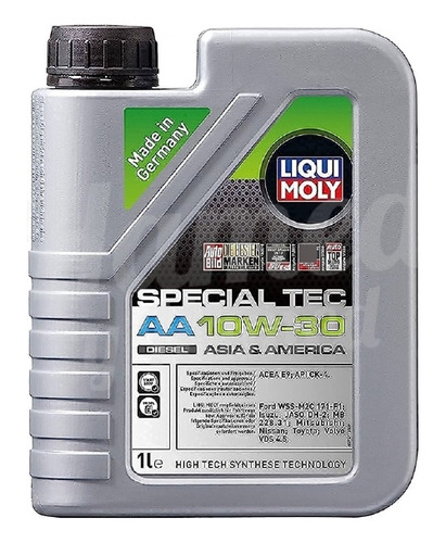 Aceite Liqui Moly Special Tec Aa Diesel 10w-30 1l