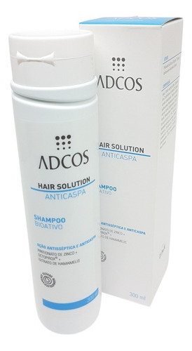  Hair Solution Shampoo Bio Ativo 300ml Adcos