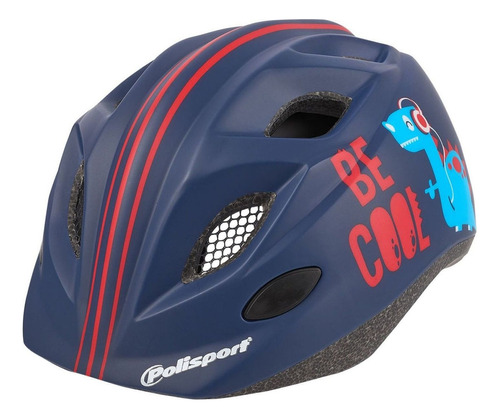 Casco Bici Niño S Junior 52-56cm Be Cool Polisport