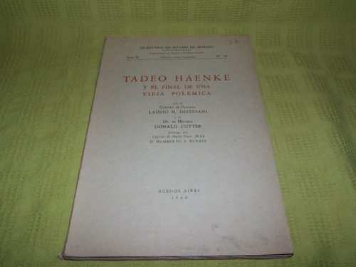 Tadeo Haenke - Laurio H. Destefani / Donald Cutter