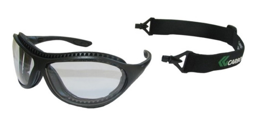 Óculos De Segurança Proteção Spyder Incolor Carbografite