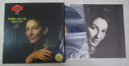 Disco De Vinil. Arias I Love Maria Callas. Angel Voices (Usado)