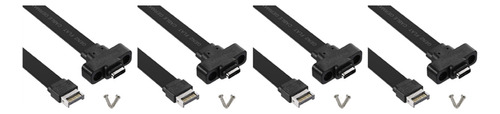 Cable De Extensión Usb 3.1 Tipo E A Tipo C Para Panel Fronta