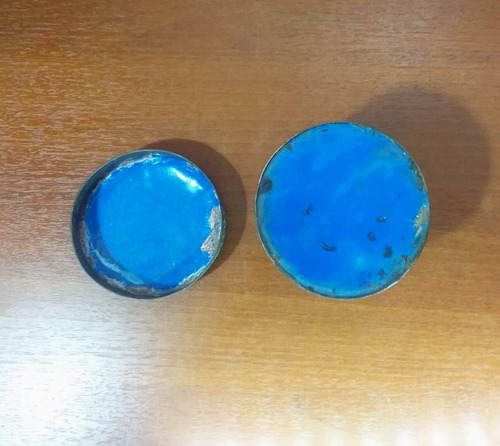 Antiguo Recipiente Para Te Chino Caddy Esmaltado Cloisonne (Usado)