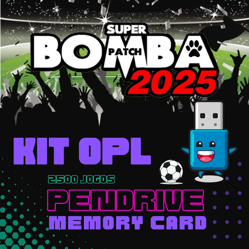 Kit Opl Para Playstation 2 - Memory Card 8mb + Pendrive 64gb