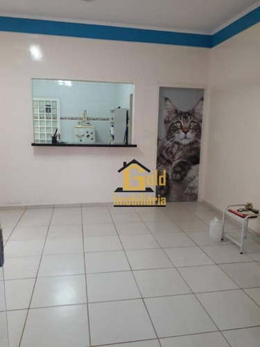 Casa 3 Dormitórios 124m² Para Venda R$ 296.800,00 - Jardim Palmares - Ribeirão Preto - Ca0618