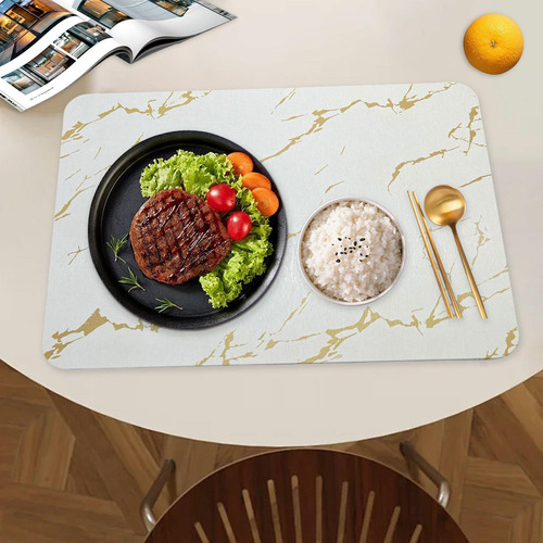 Mat De Secado De Platos Cocina De Cocina Pitomio Diatom Oro