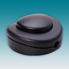 Imagem 2 de 3 de Lucchi - Interruptor Piso Preto (meio Cordão) - Adt/022567