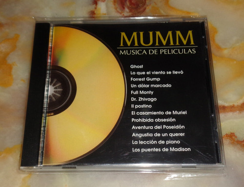 Mumm Música De Películas - Cd Arg.