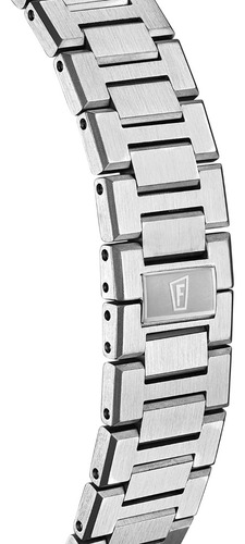 Reloj Rive Hombre Festina Verde Swiss Made Zafiro Correa Plateado Bisel Plateado