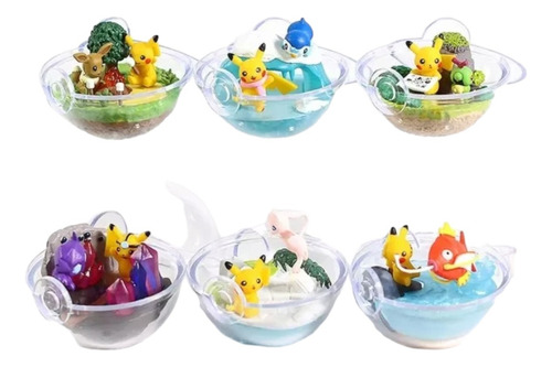 Figura Pokémon: Re-ment Pokémon Terrarium Collection [pika]