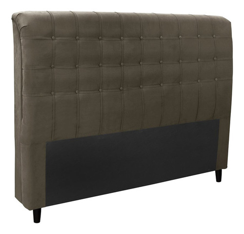 Cabeceira De Cama Lumalar Lumalar 195cm X 120cm Marrom Taupe