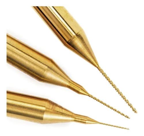 10pcs Cobalt Pcb Drill Bits 1/8 Shank Micro Twist Mini ...