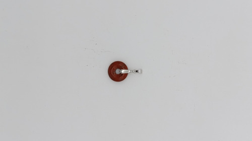 Collar Dije Donis Cristal Gemoterapia Sanación Místico Hkt Jaspe Rojo