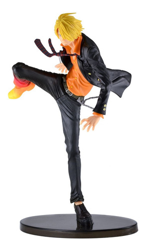 Sanji Diable Jambe Color - One Piece Scultures Banpresto