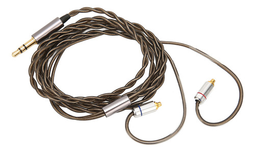 Cable De Auricular Mmcx 3.5 Mm Enchufe El Núcleo De Cobre