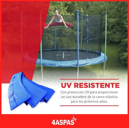 Cama Elastica 3 Metros Red Protectora Chicos Niño Adulto