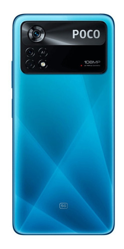 Imagen 2 de 9 de Xiaomi Pocophone Poco X4 Pro 5G Dual SIM 256 GB laser blue 8 GB RAM