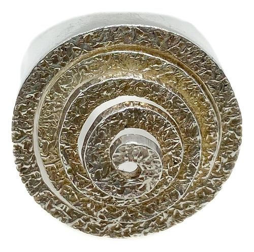 Anillo Redondo Espiral Plata 950 T:19 