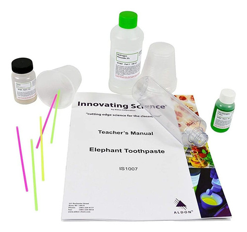 Kit De Química Primaria De Pasta De Dientes De Elefante, Exp