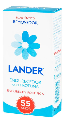 Removedor Lander Endurecedor Con Proteina 35 Ml