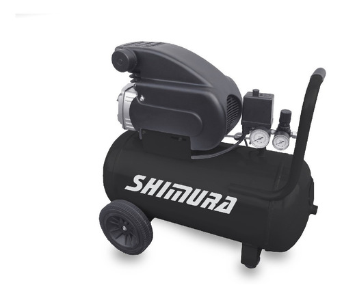 Compresor De Aire Shimura 50l 2,5 Hp 2 Salidas Portatil 