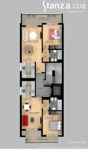 Imagen 16 de 16 de Departamento De 1 Dormitorio A La Venta En Excelente Zona. Rosario. Cerca De Universidades. Calidad Stanza