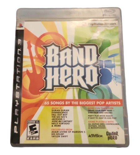 Guitar Hero Band Hero Ps3 Fisico (Reacondicionado)