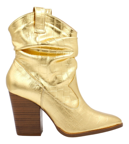 Botin Vaquero Para Mujer Tendencia Senties 01-27780