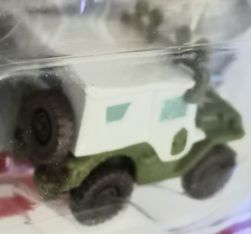 Sargento Cars Invierno Metálico Disney Pixar Navidad Sarge