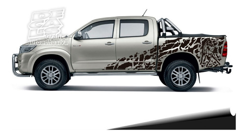 Calco Toyota Hilux 2005 / 15 Caballo Horse Juego Con Porton