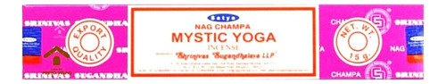 Incenso Indiano Satya Nag Champa Mystic Yoga