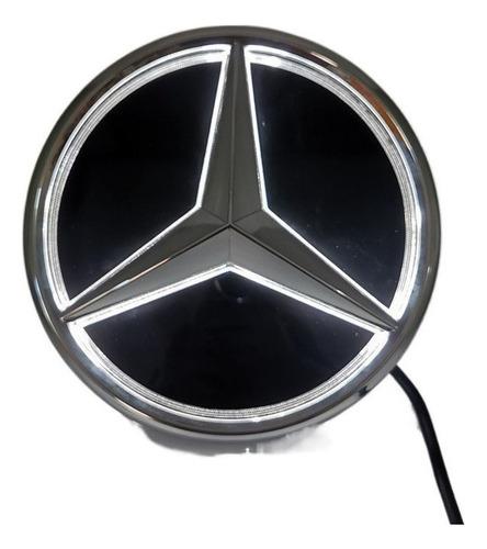 Led Emblema Frontal Aplicado 19-21 Mercedes Benz C A Cla 1