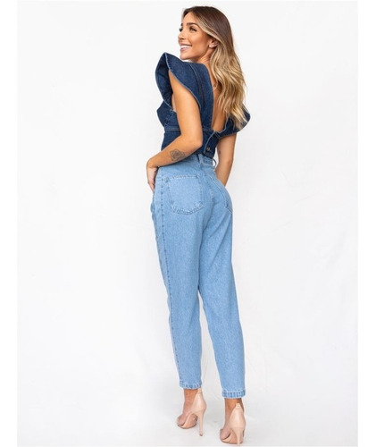 Imagem 4 de 5 de Calça Jeans Mom Feminina True