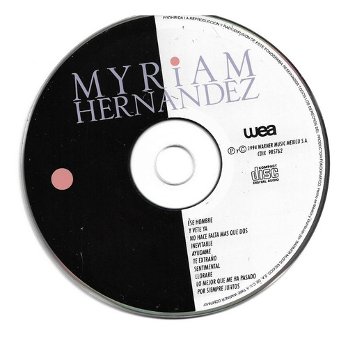 Myriam Hernandez - 1994 ( Detalle)