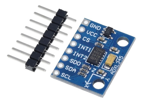 Sensor Digital Adxl345 Acelerómetro De 3 Ejes I2c/spi