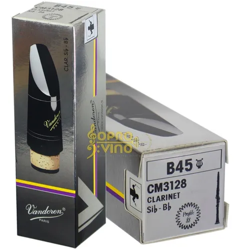 Boquilha Clarinete Sib B45 Lyre Profile 88 Vandoren Brinde