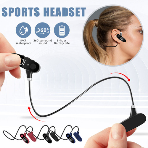 Auriculares Deportivos Inalámbricos Bluetooth 5.2, Impermeab