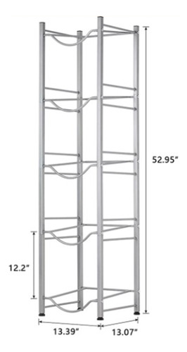 Porta Garrafón Desmontable Para 5 Garrafones Cocina Oficina