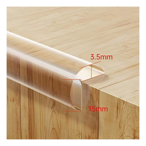 Protector De Esquina Para Mesa, Vidrio, Madera, Rollo De Pvc