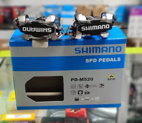 Pedales Shimano M520 SPD para MTB