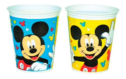 Vasos Mickey Pack X 10 Unidades Producto Oficial