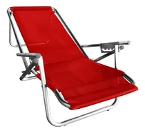 Comprar Reposera Aluminio Reforzada Silla Playera Cama 100kg