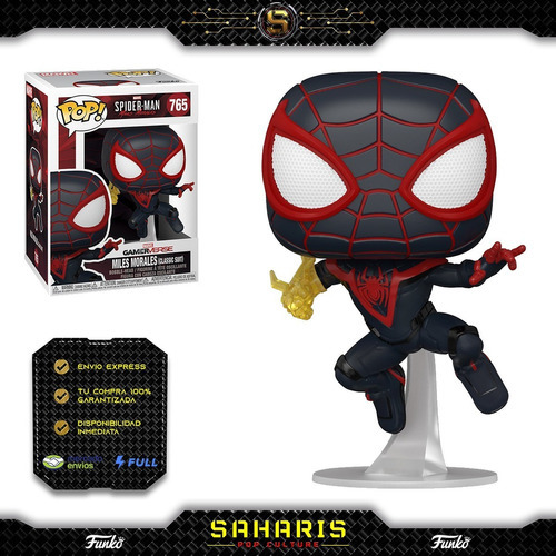 Miles Morales (classic Suit) Funko Pop! Spider-man Gameverse