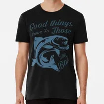 Comprar Remera Cosas Buenas Pesca Divertida Día Del Padre Camiseta T