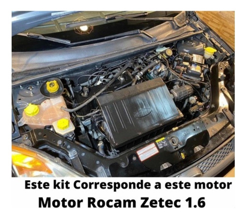 Kit 2 Filtros + Total 10w40 Ford Eco Sport Fiesta 1.6 Rocam