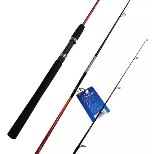 Vara Dinamo Pop P/ Molinete Ponta Flexível - 1,80m 17lbs Cor Vermelho